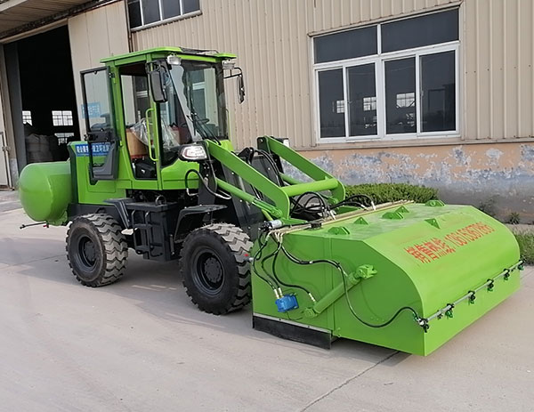 装载机改扫地机